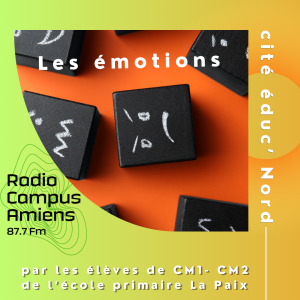 Radio Campus Amiens. Cité éduc'Nord : Les émotions. par les élèves de CM1-CM2 de l'école primaire La Paix .